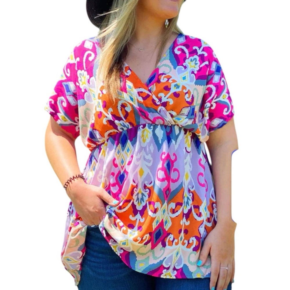 Heimish USA Womens Multicolor  Top  Size M